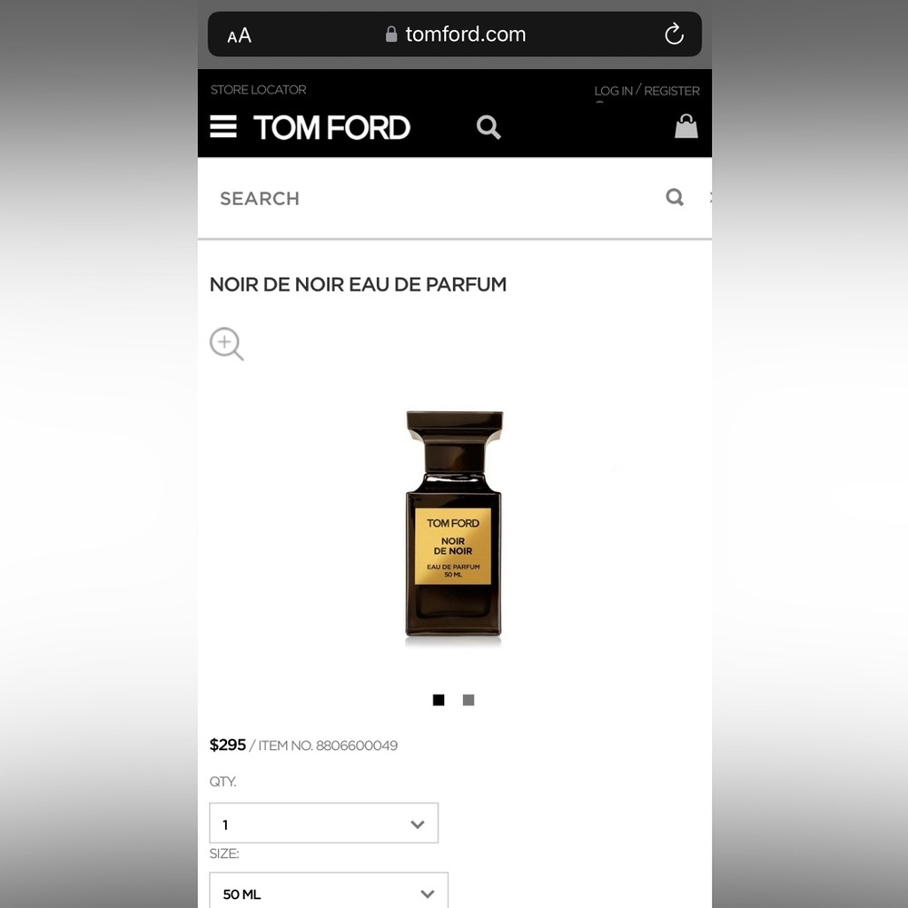 TOM FORD: NOIR DE NOIR EAU DE PARFUM 50Ml